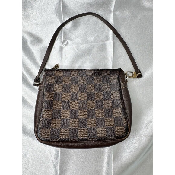 Vintage Louis Vuitton Damier Ebene Truth Makeup Pouch N51982 - Picture 2 of 15